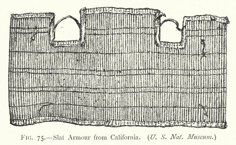 Slat Armour from California by English School