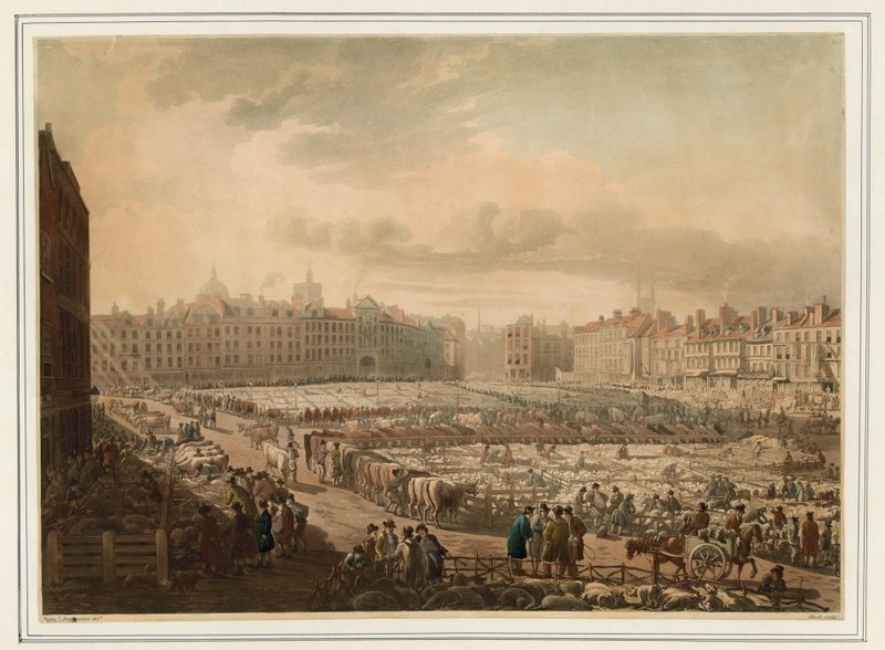 Smithfield Market by English School