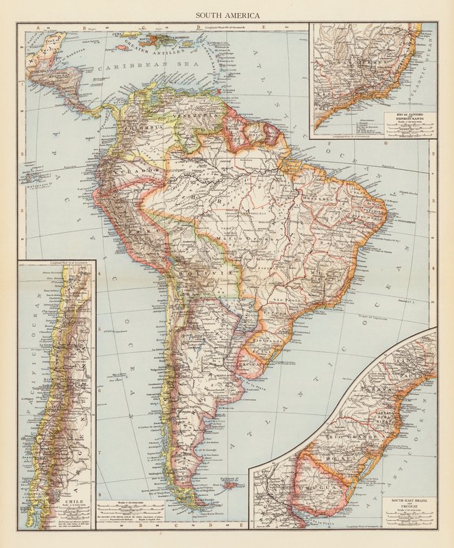 South America by English School