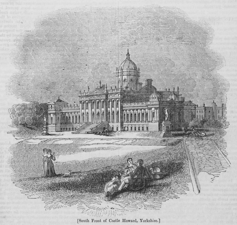 South Front of Castle Howard, Yorkshire by English School