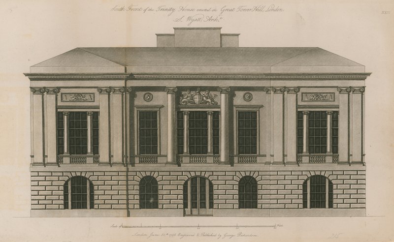 South Front of Trinity House by English School