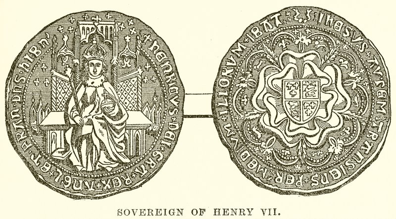 Sovereign of Henry VII by English School