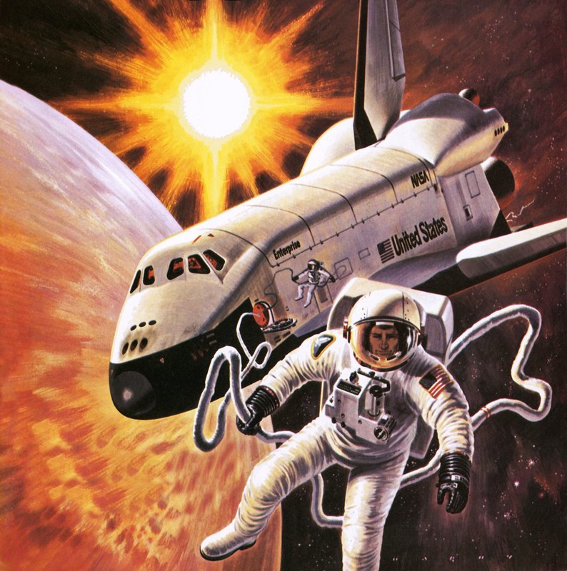 Space Suit, as Imagined in 1977 by English School