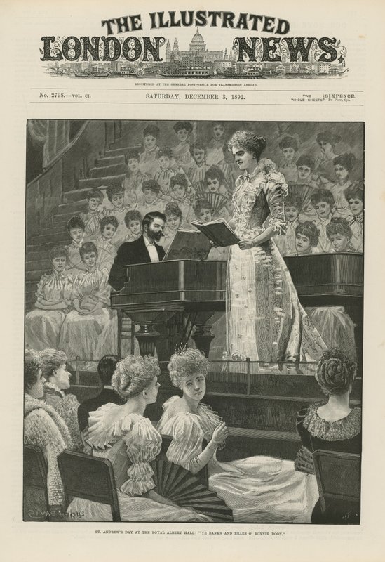 St Andrews Day at the Royal Albert Hall by English School