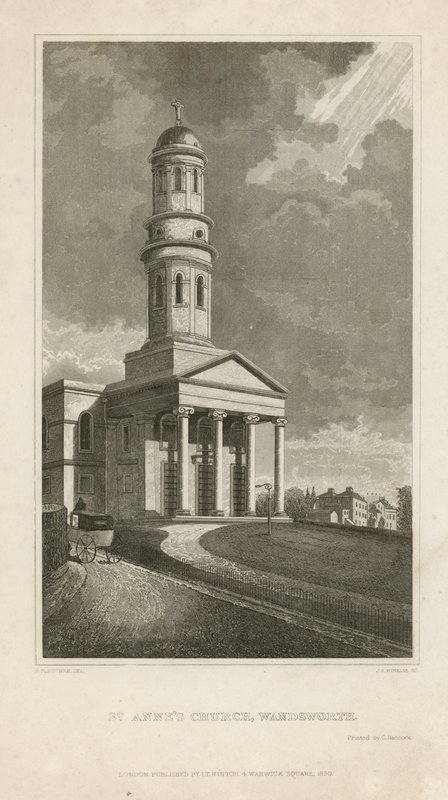 St Annes Church in Wandsworth by English School