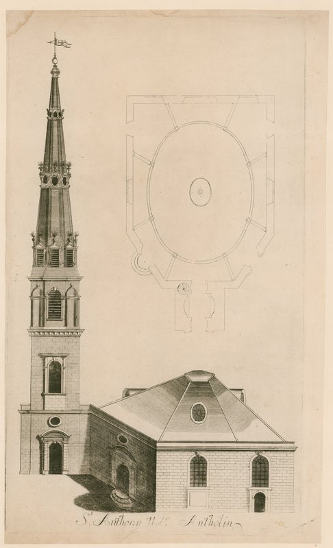 St Antholin, London by English School
