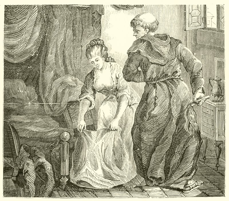 St Edmund, Bishop of Canterbury, While Studying at Paris, Was Tormented by a Very Beautiful Young Woman by English School