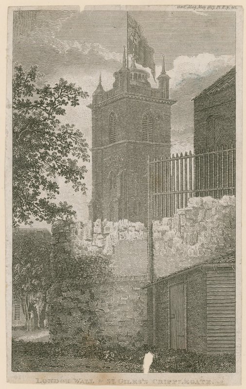 St Giles, Cripplegate, London by English School