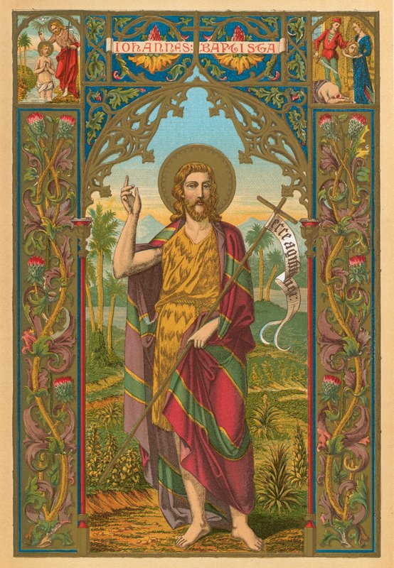 St John the Baptist by English School
