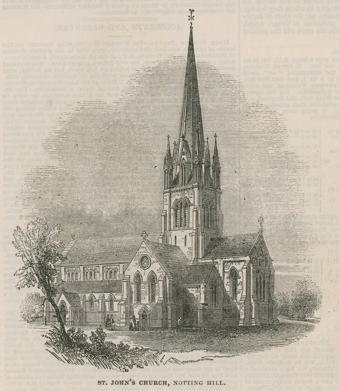 St Johns Church, Notting Hill, London by English School