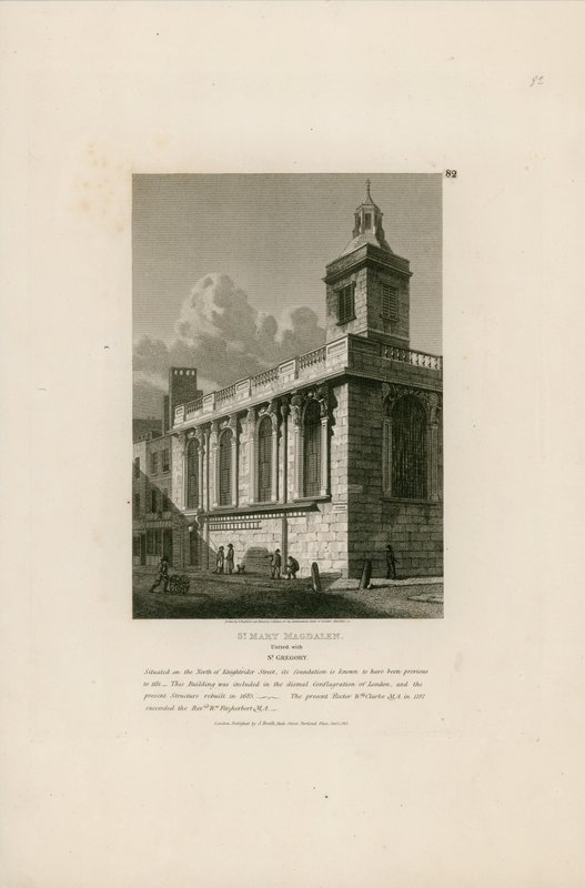 St Mary Magdalen, United with St Gregory, Knightrider Street, London by English School