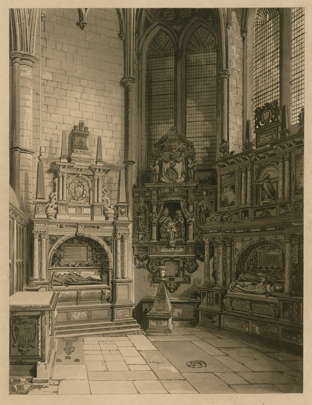 St Nicholas Chapel, Westminster Abbey, London by English School