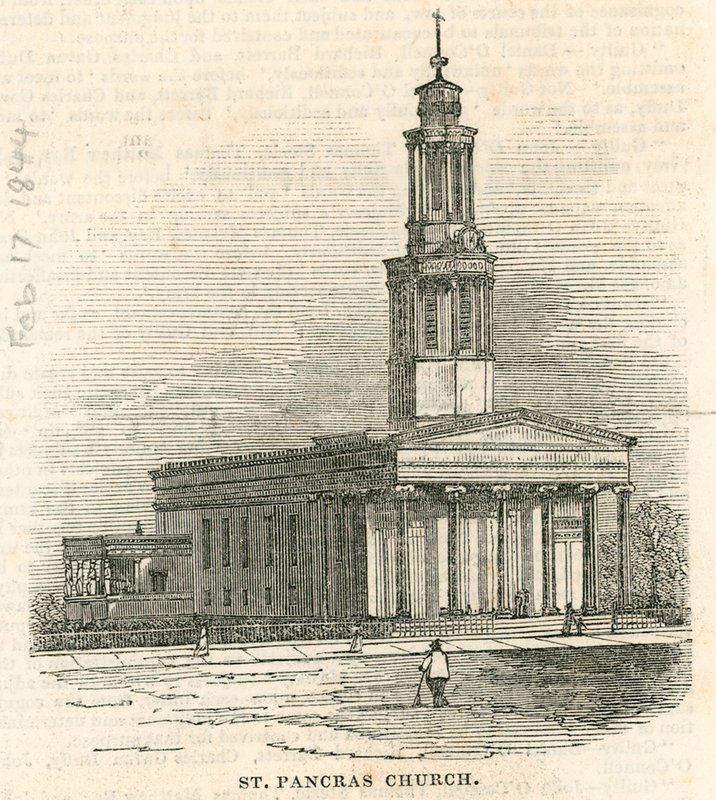 St Pancras Church, London by English School