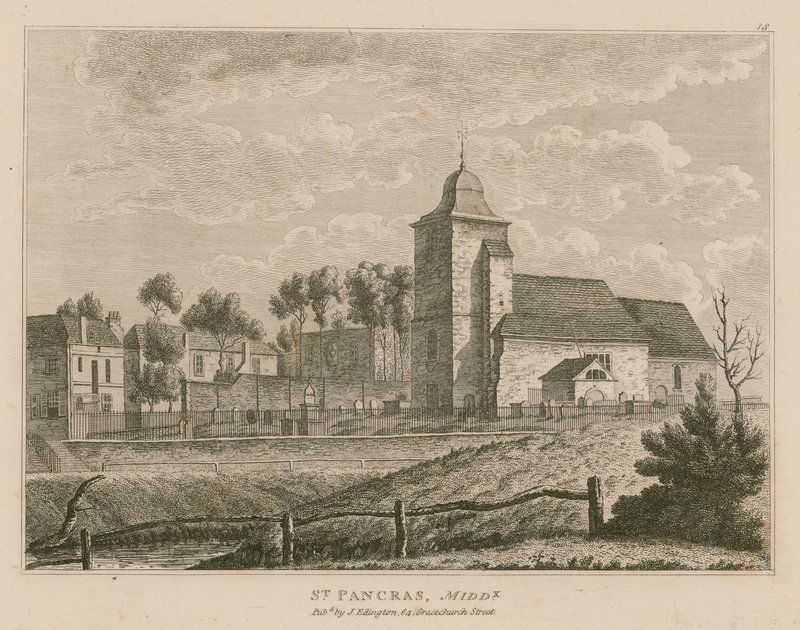 St Pancras Church, London, Middlesex by English School