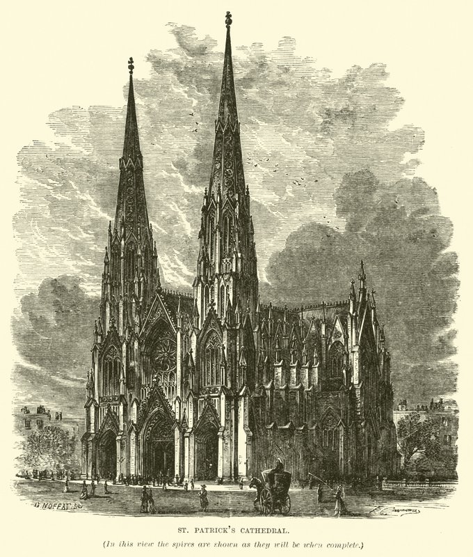 St Patricks Cathedral by English School