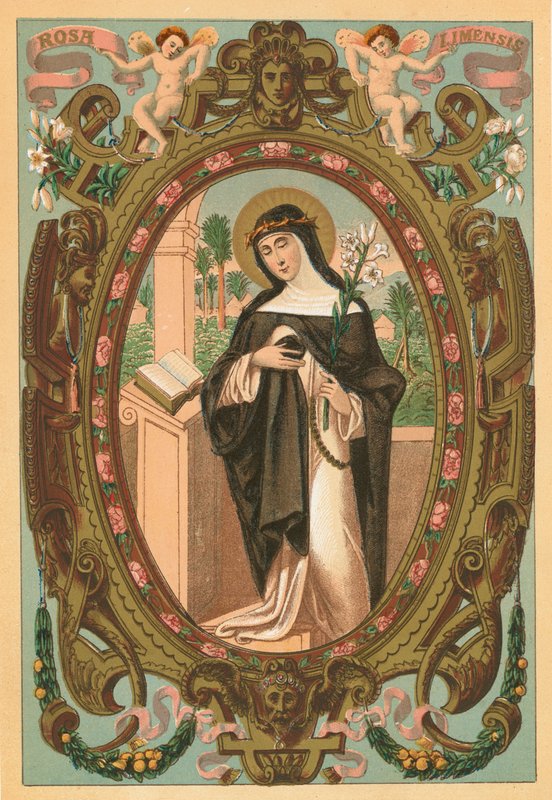 St Rosa Limensis by English School