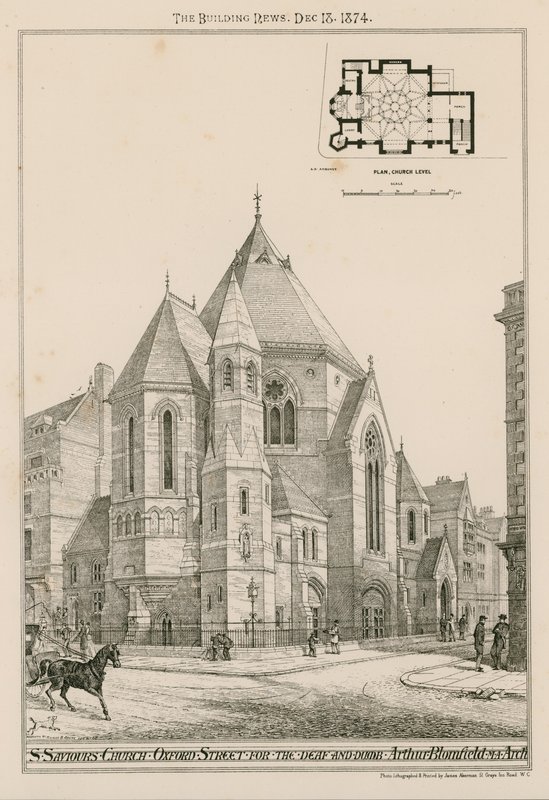 St Saviours Church, Oxford Street by English School