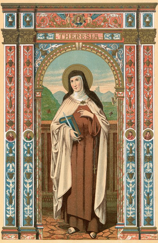 Saint Theresa by English School