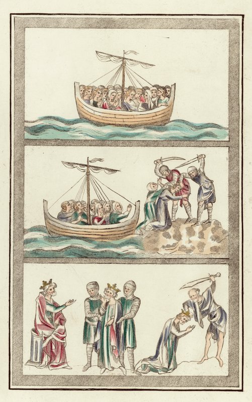 St Ursula with her virgin companions, St Ursula