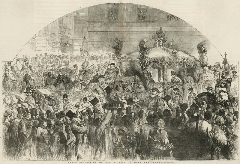 State Procession of Her Majesty to Open Parliament by English School