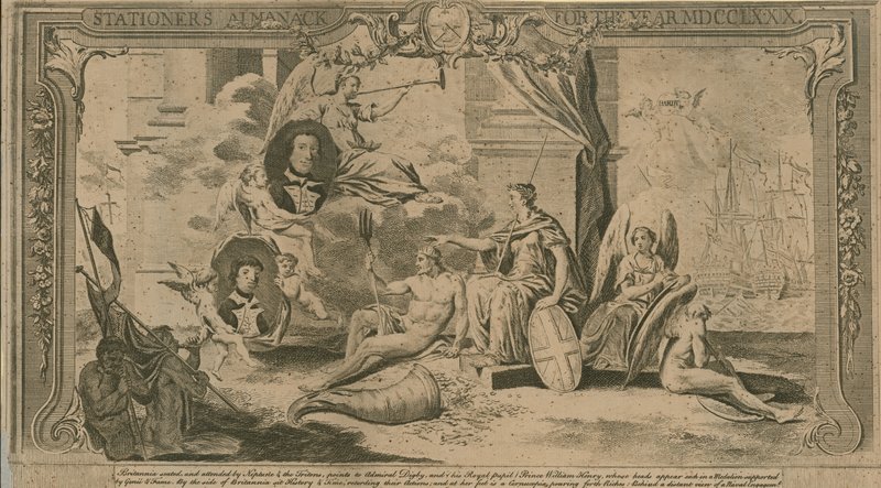 Stationers Almanack for the Year 1780 by English School