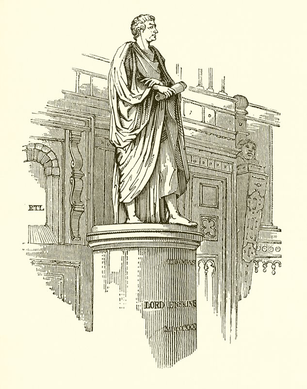 Statue of Lord Erskine in Lincoln