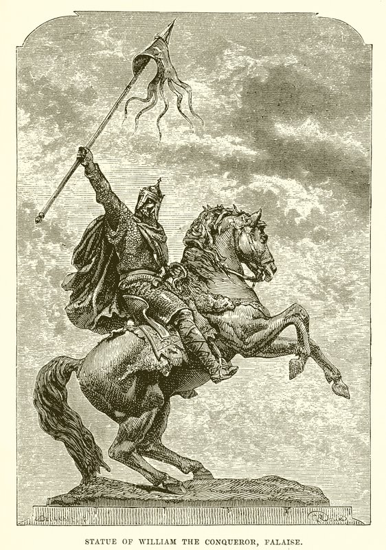 Statue of William the Conqueror, Falaise by English School