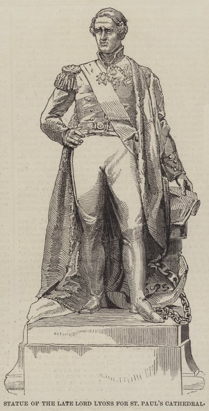 Statue of the Late Lord Lyons for St Paul