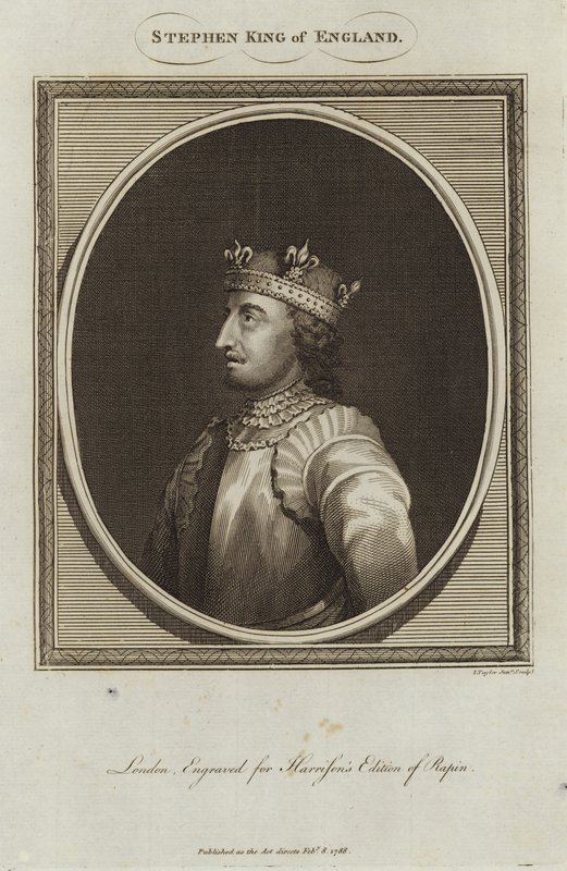 Stephen, King of England by English School