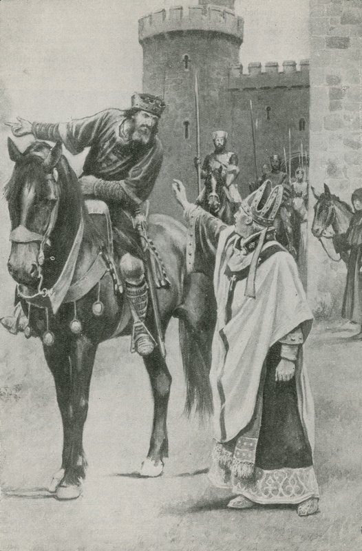 Stephen Langton Warns King John by English School