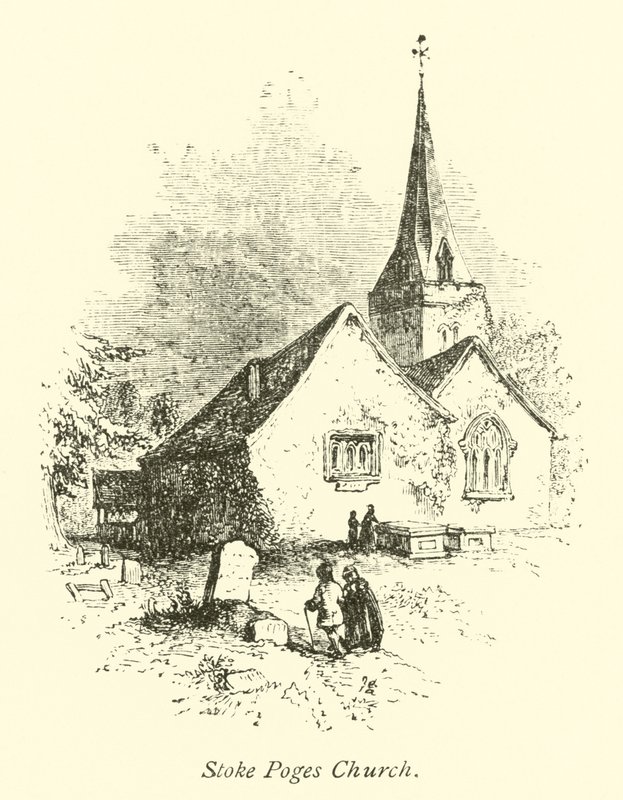 Stoke Poges Church by English School