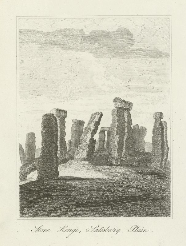 Stonehenge, Salisbury Plain by English School