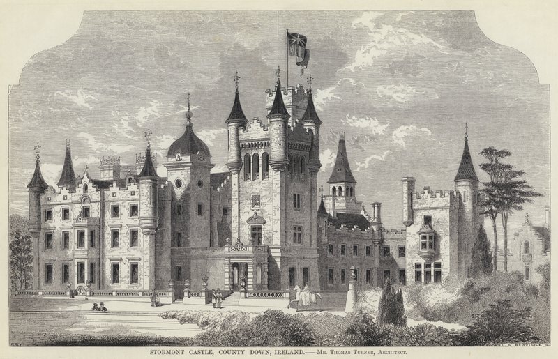 Stormont Castle, County Down, Ireland by English School