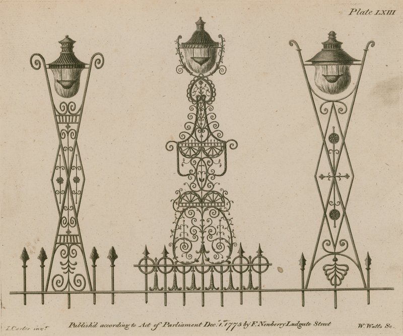 Street Lamps by English School