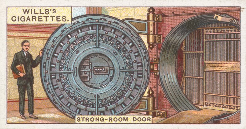 Strong-Room Door by English School