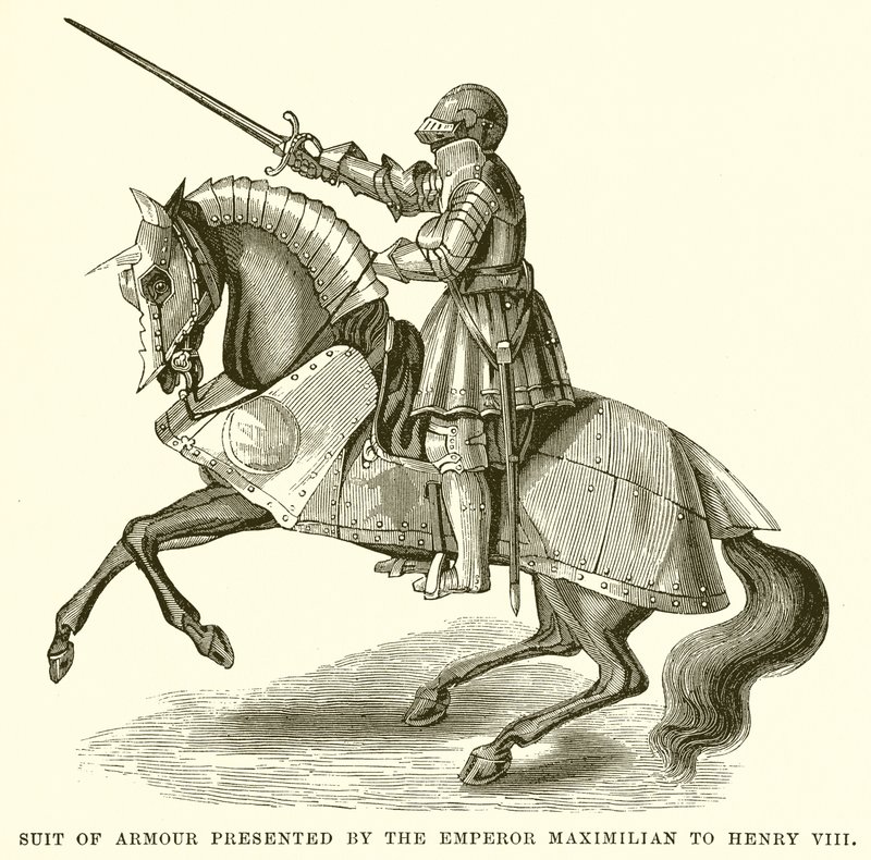 Suit of Armour Presented by the Emperor Maximilian to Henry VIII by English School