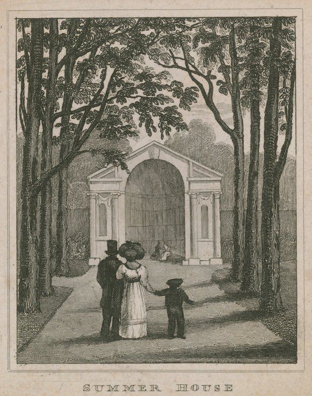 Summer House, Kensington Gardens, London by English School