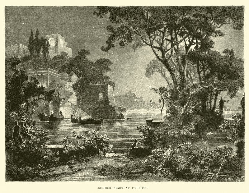 Summer night at Posilippo by English School