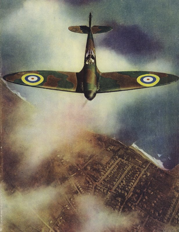 Supermarine Spitfire, c1940 by English School