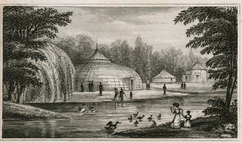 Surrey Zoological Gardens by English School