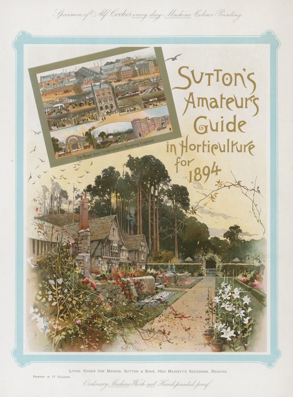 Suttons Amateurs Guide in Horticulture for 1894 by English School
