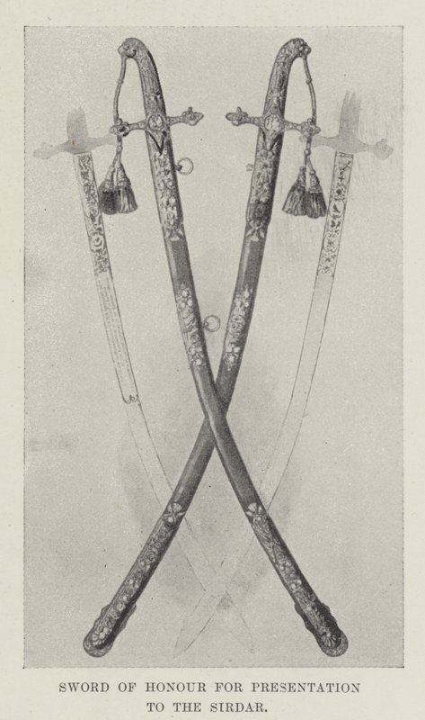 Sword of Honour for Presentation to the Sirdar by English School