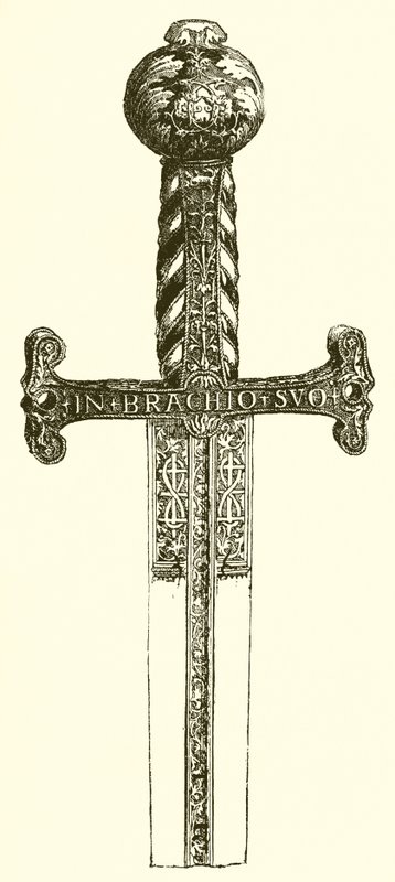 Sword of King Francis I by English School