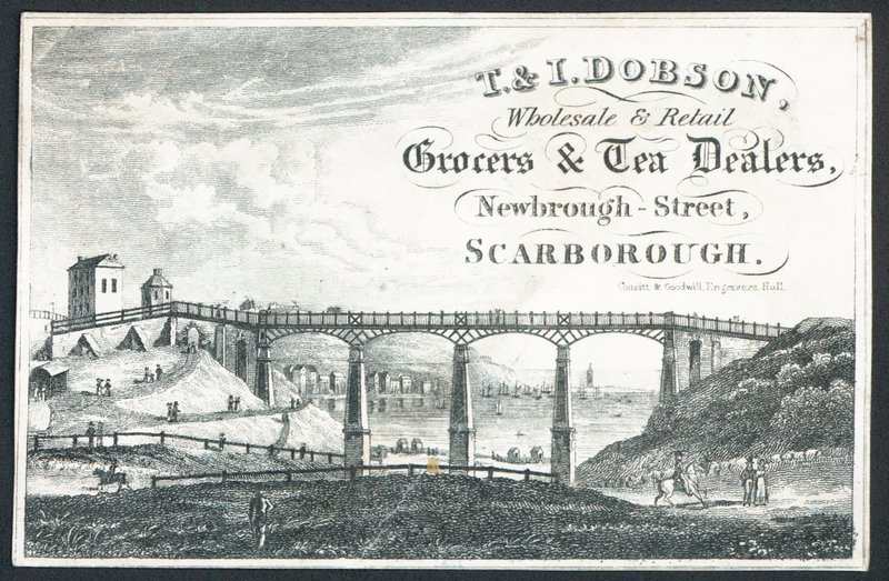 T & I Dobson, wholesale and retail grocers and tea dealers by English School