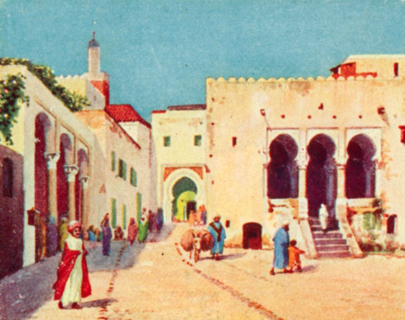 Tangiers, Palais de Justice by English School