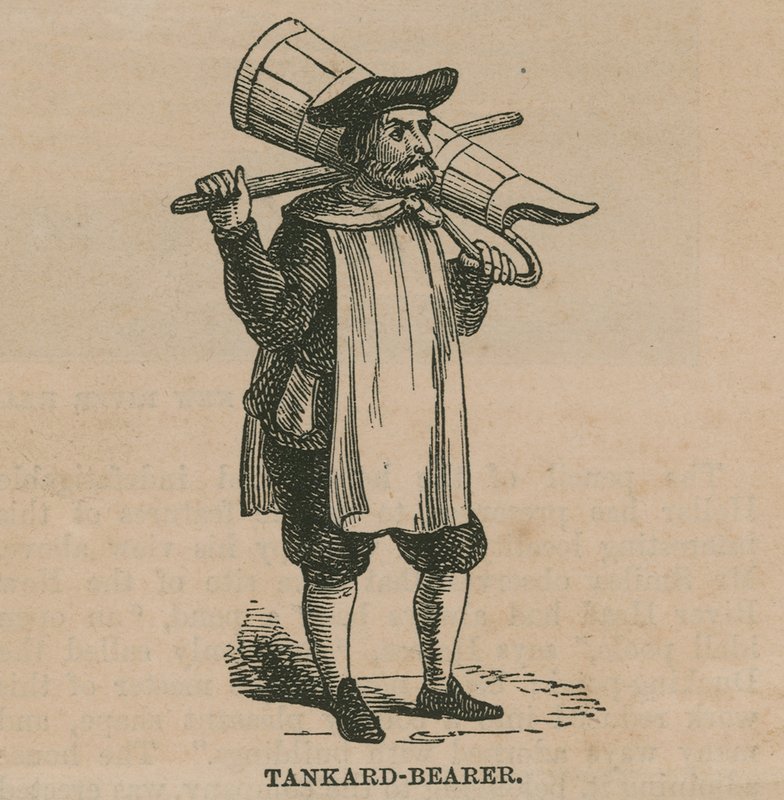 Tankard Bearer by English School