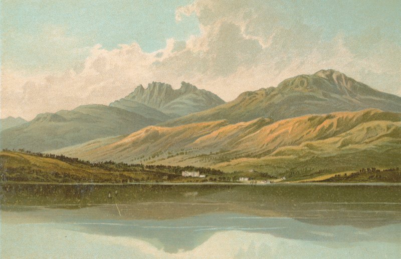 Tarbet and the Cobbler - Loch Lomond by English School