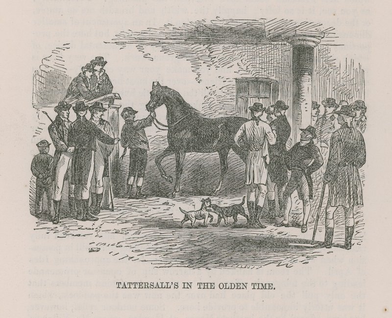 Tattersalls in the Olden Time by English School