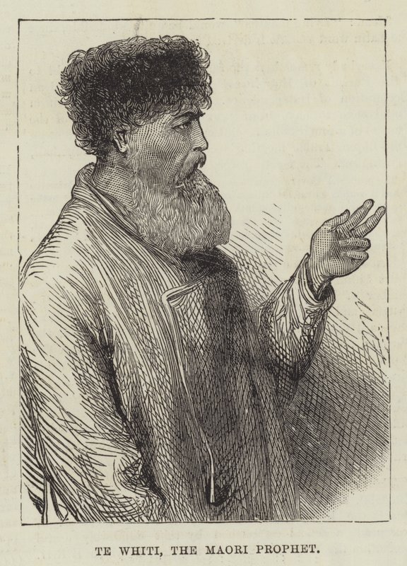 Te Whiti, the Maori Prophet by English School
