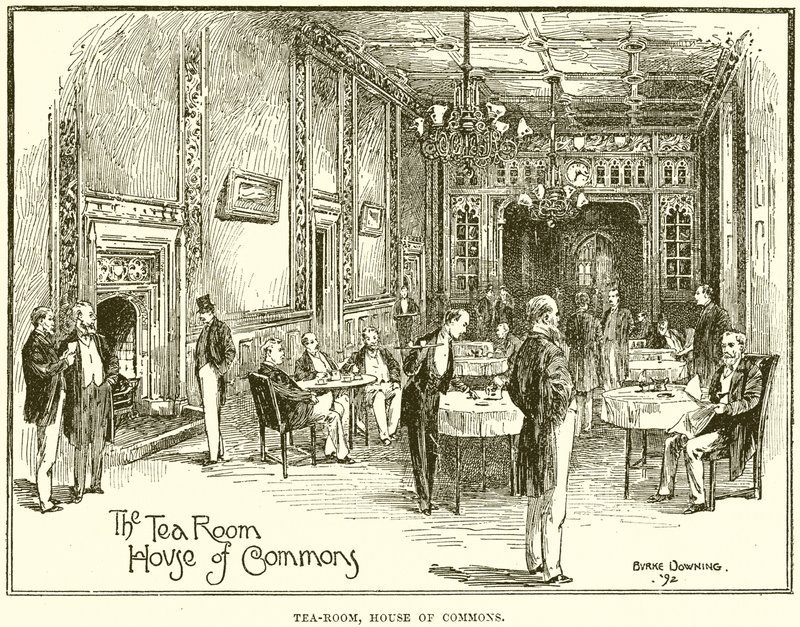 Tea-Room, House of Commons by English School